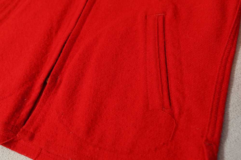 Johnson Woolen Mill Johnson Woolen Mills Red Wool… - image 5