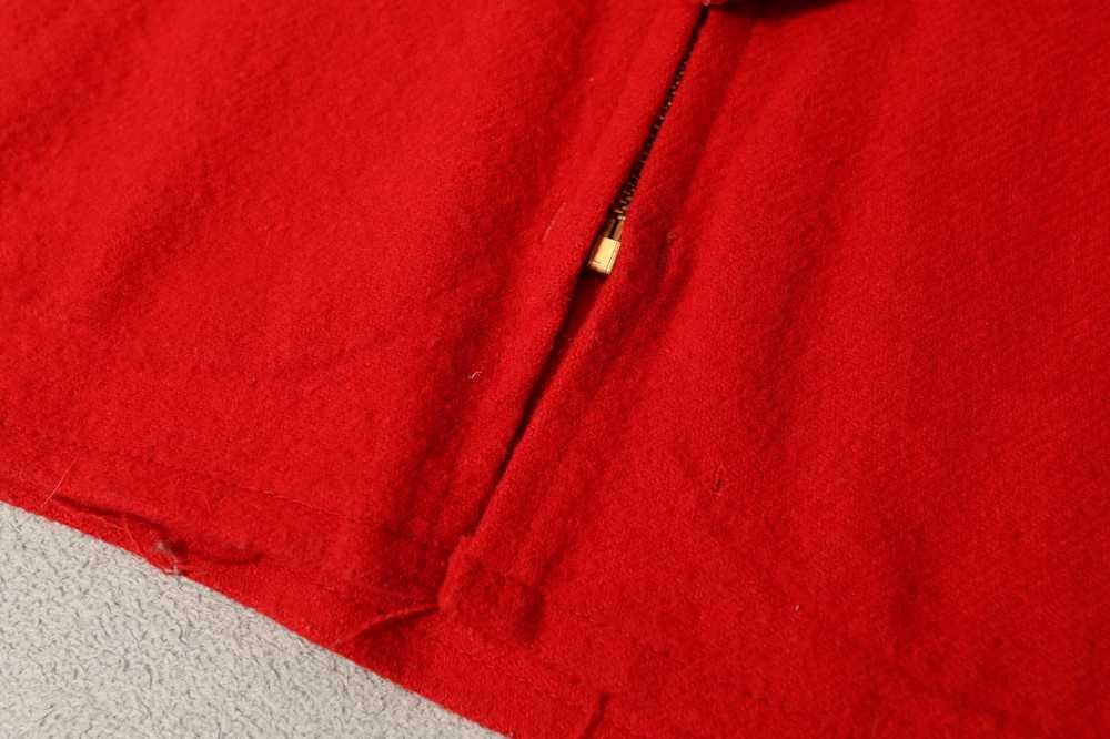 Johnson Woolen Mill Johnson Woolen Mills Red Wool… - image 7