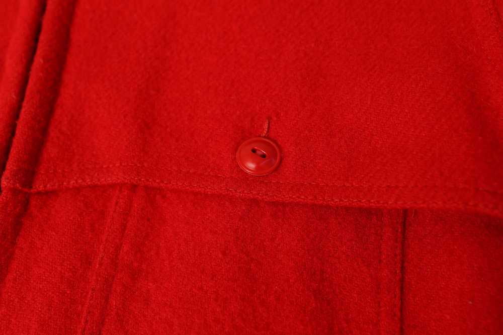 Johnson Woolen Mill Johnson Woolen Mills Red Wool… - image 9