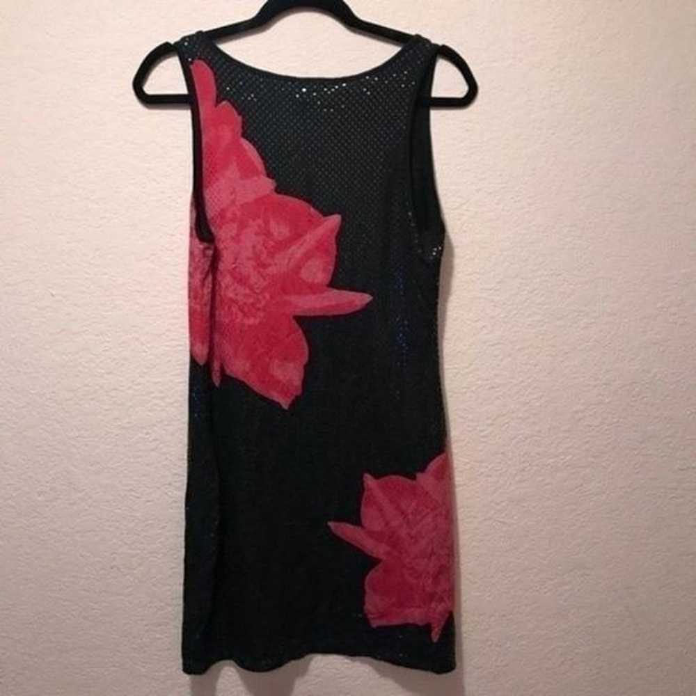 NWOT. Express sparkly beautiful floral dress. - image 4