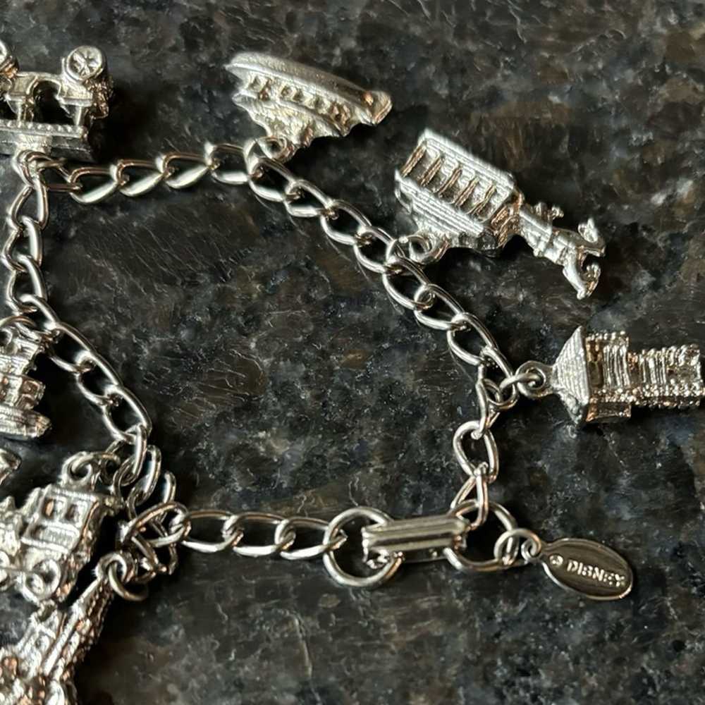 Disney vintage silver charm bracelet - image 2