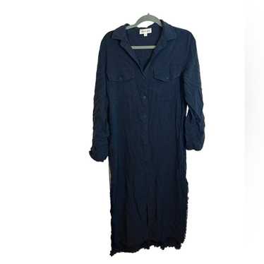 NWOT CLOTH AND STONE FRAYED SHIRT DRESS