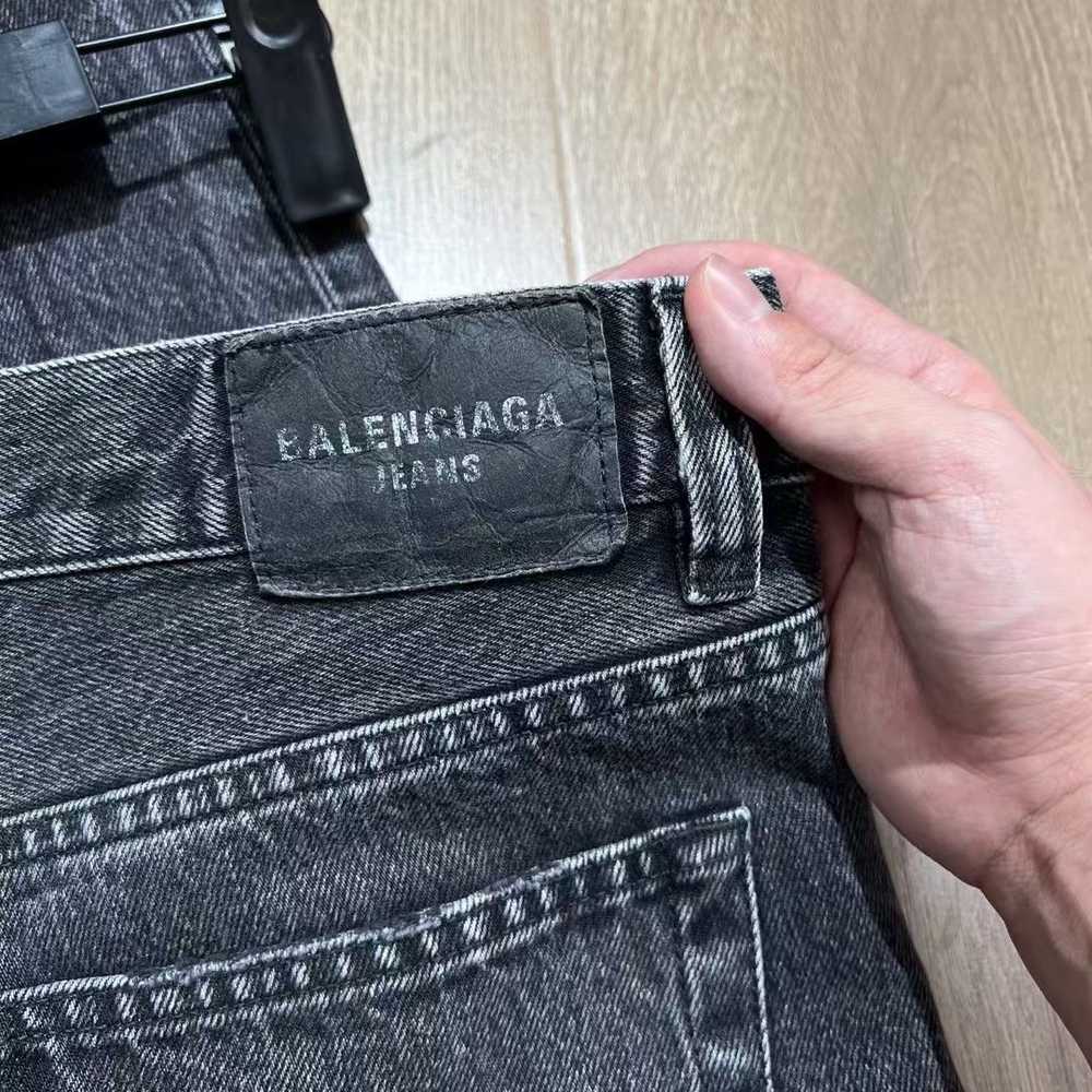 Balenciaga Balenciaga Lost Tape Flare Jeans - image 5