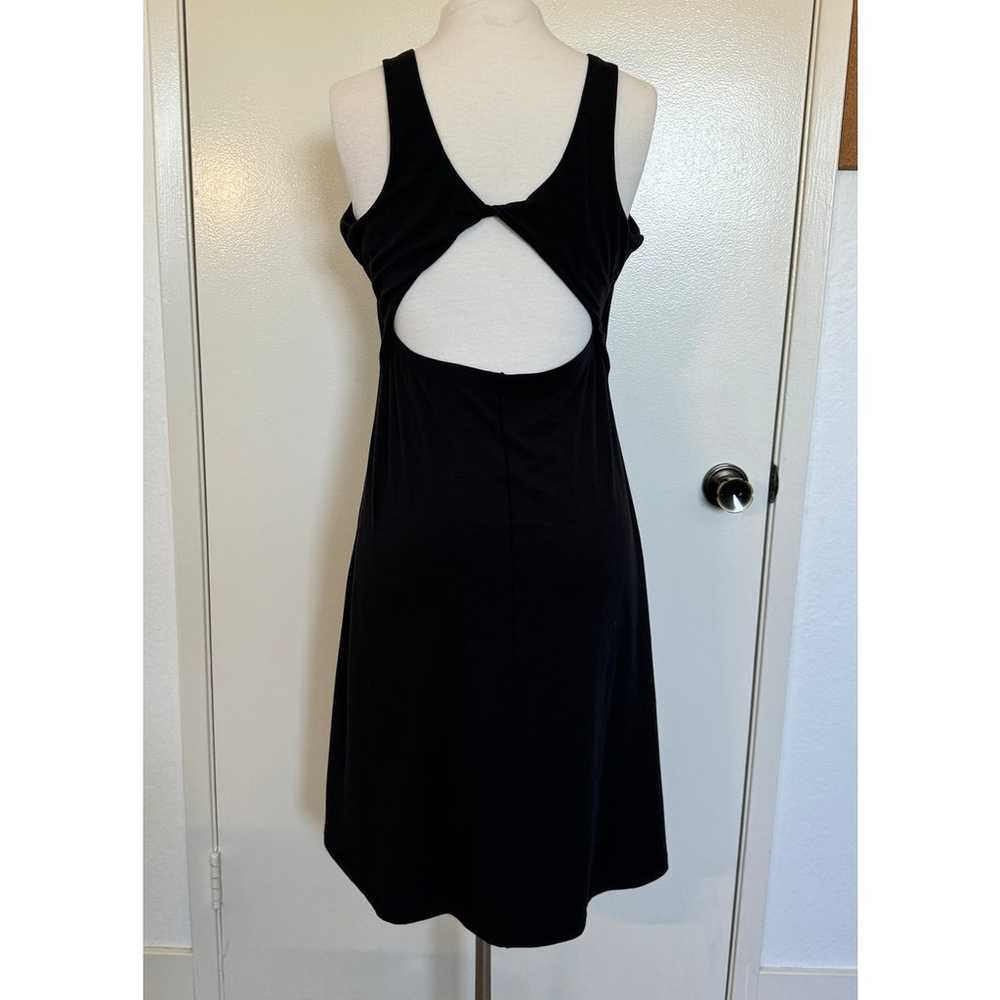 prAna Wonen's Skypath Twist Dress in Black Size L… - image 2