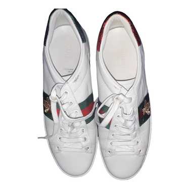 Gucci Ace leather trainers