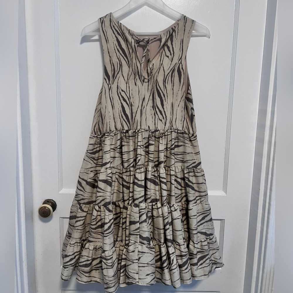 Talulah Zebra Dress Size Small - image 5