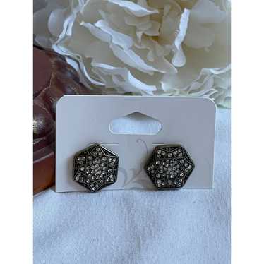 Vintage Silver Indian Studs/ Indian Traditional E… - image 1