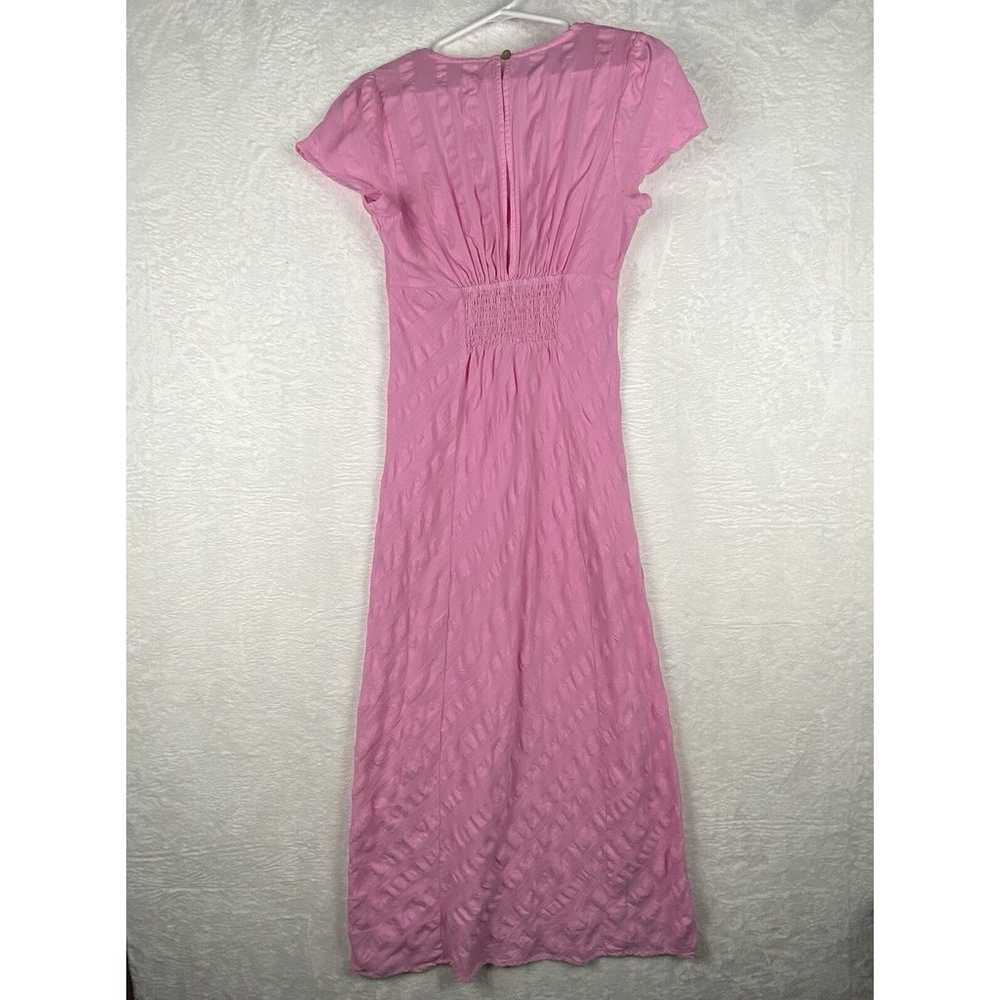 FREE PEOPLE Free-Est Natalya Dress Size S Pink Mi… - image 2