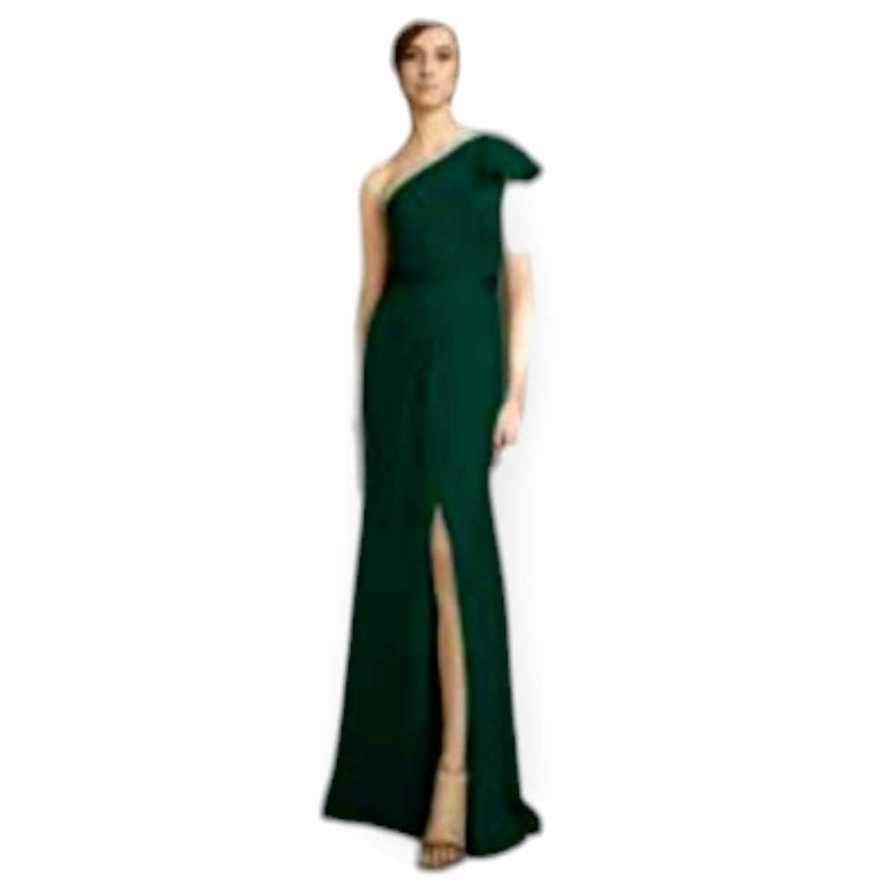 Vera Wang Forest Green Bridesmaid Gown 14 VW36044… - image 12