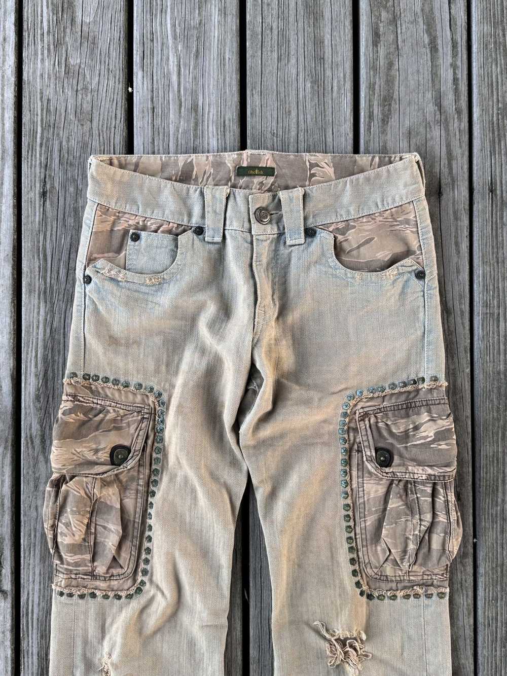 Japanese Brand Obelisk Flared Denim - image 3