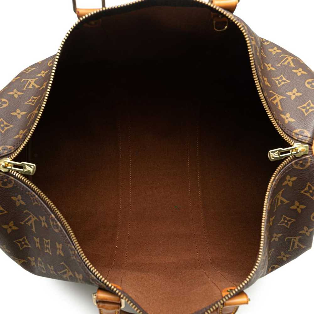 Louis Vuitton Keepall leather travel bag - image 4