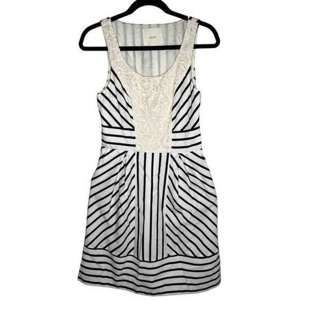 ANTHROPOLOGIE Maeve Chessia striped dress size 4 - image 11