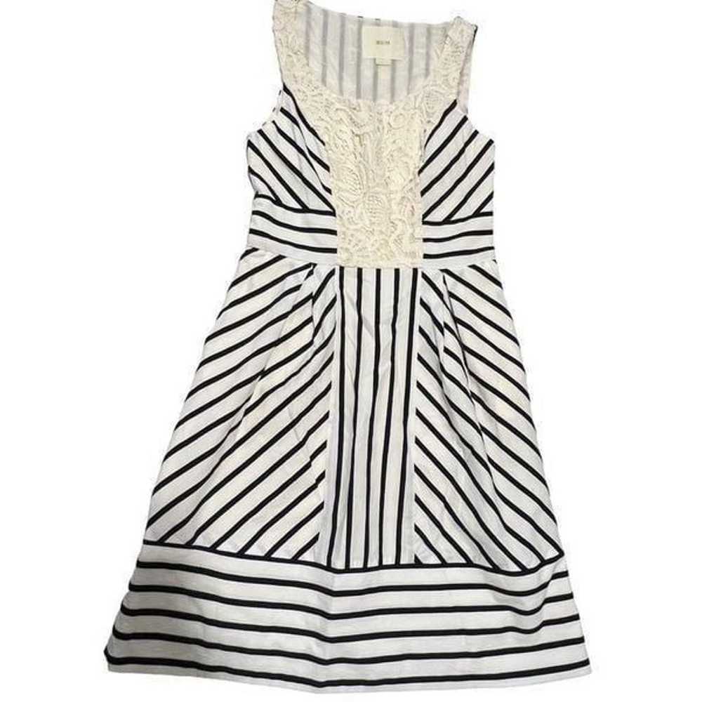 ANTHROPOLOGIE Maeve Chessia striped dress size 4 - image 2