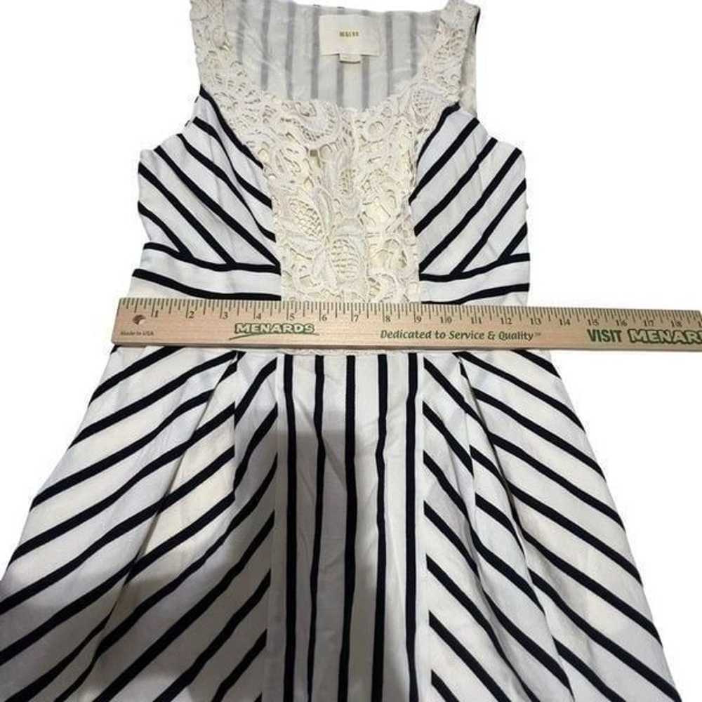 ANTHROPOLOGIE Maeve Chessia striped dress size 4 - image 5