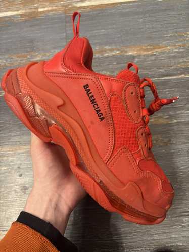 Balenciaga Triple S Red Clearsole