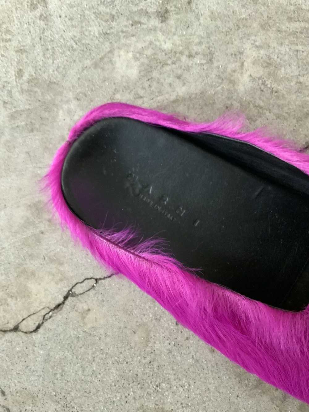 Marni MARNI FUR MULE SLIDES - image 2