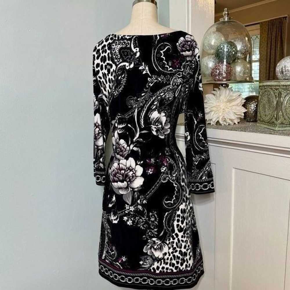 White House Black Market Floral Shift Dress Large - image 6