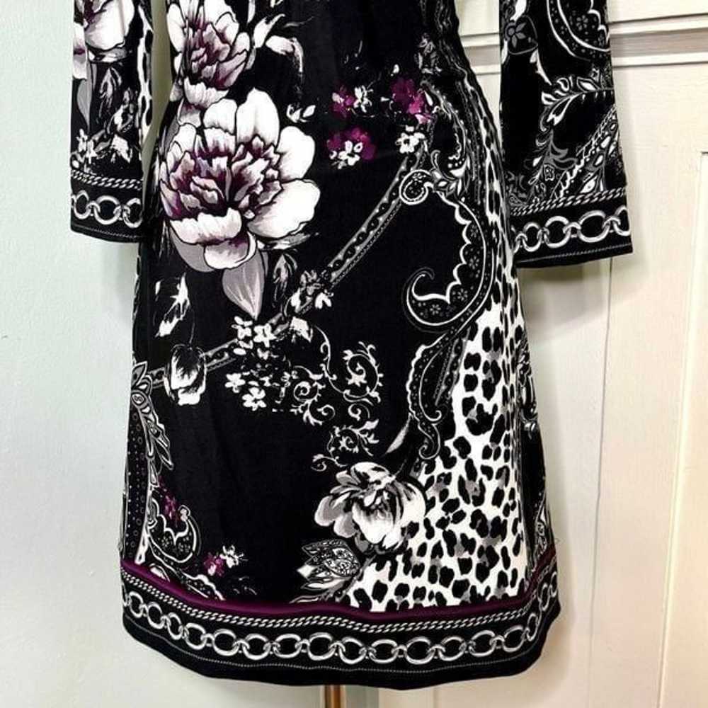 White House Black Market Floral Shift Dress Large - image 8