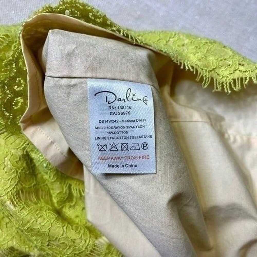 Lulu's Darling Marissa Lime Green Lace Sheath Dre… - image 11