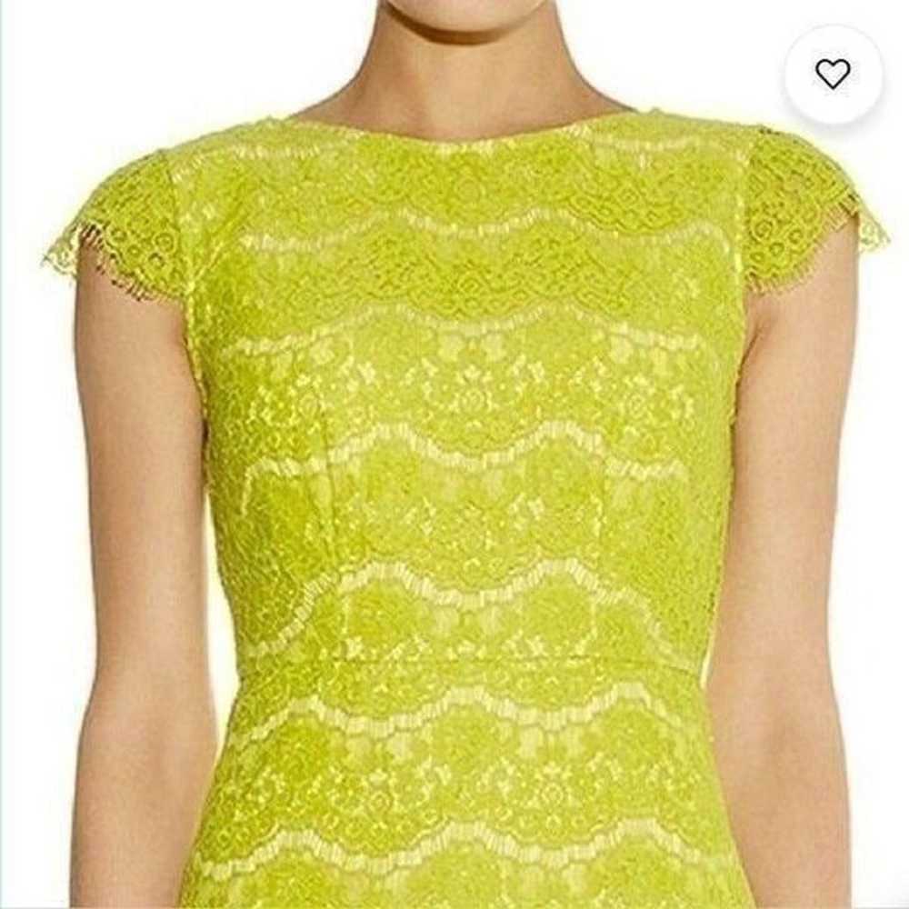 Lulu's Darling Marissa Lime Green Lace Sheath Dre… - image 2