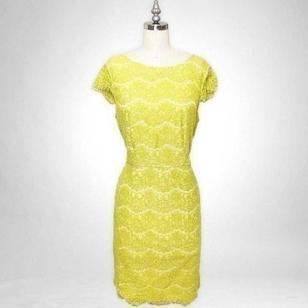 Lulu's Darling Marissa Lime Green Lace Sheath Dre… - image 3