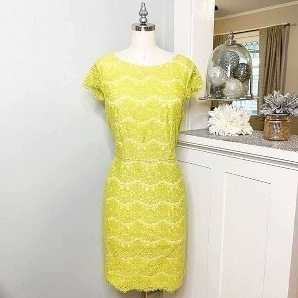 Lulu's Darling Marissa Lime Green Lace Sheath Dre… - image 4