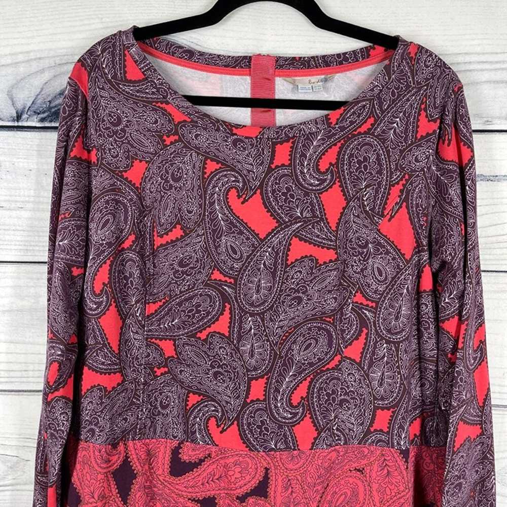 Boden Casual Hopscotch Paisley Tunic Dress Size 1… - image 6