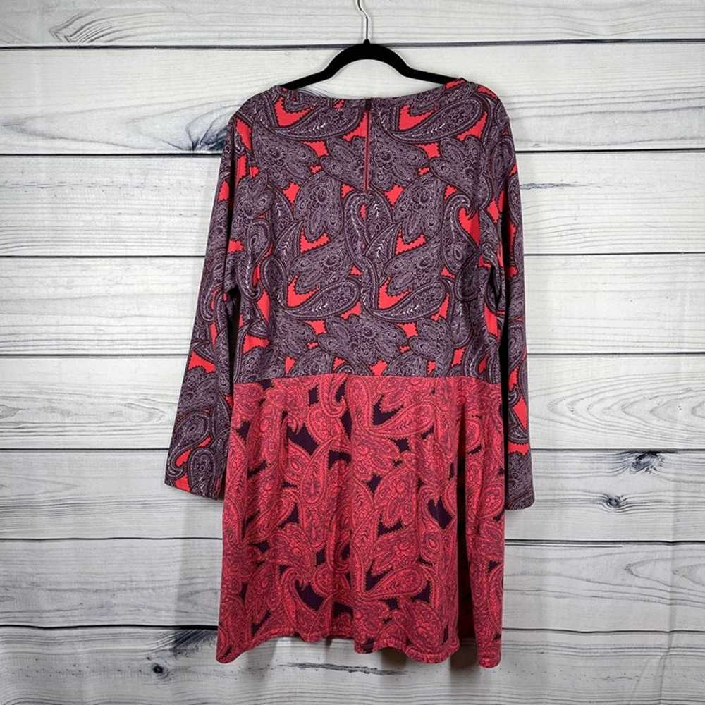 Boden Casual Hopscotch Paisley Tunic Dress Size 1… - image 7