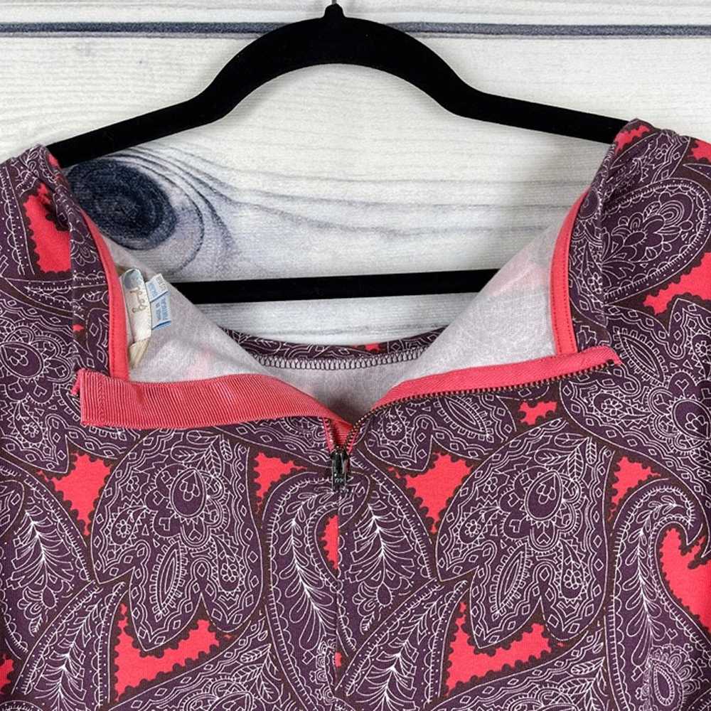 Boden Casual Hopscotch Paisley Tunic Dress Size 1… - image 8