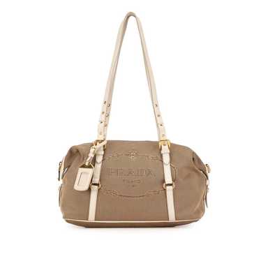 Prada Cahier leather handbag