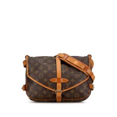 Louis Vuitton Saumur leather crossbody bag - image 1