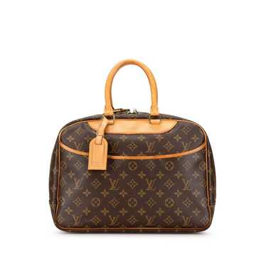 Louis Vuitton Deauville leather handbag