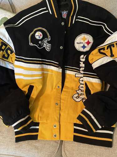 New Era × Streetwear × Vintage Steelers varsity ja