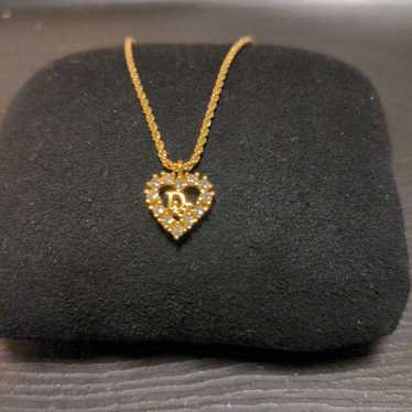 Christian Dior Vintage Heart-Shaped Pendant - image 1