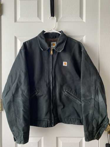 Carhartt × Vintage Carhartt Detroit Jacket green - image 1