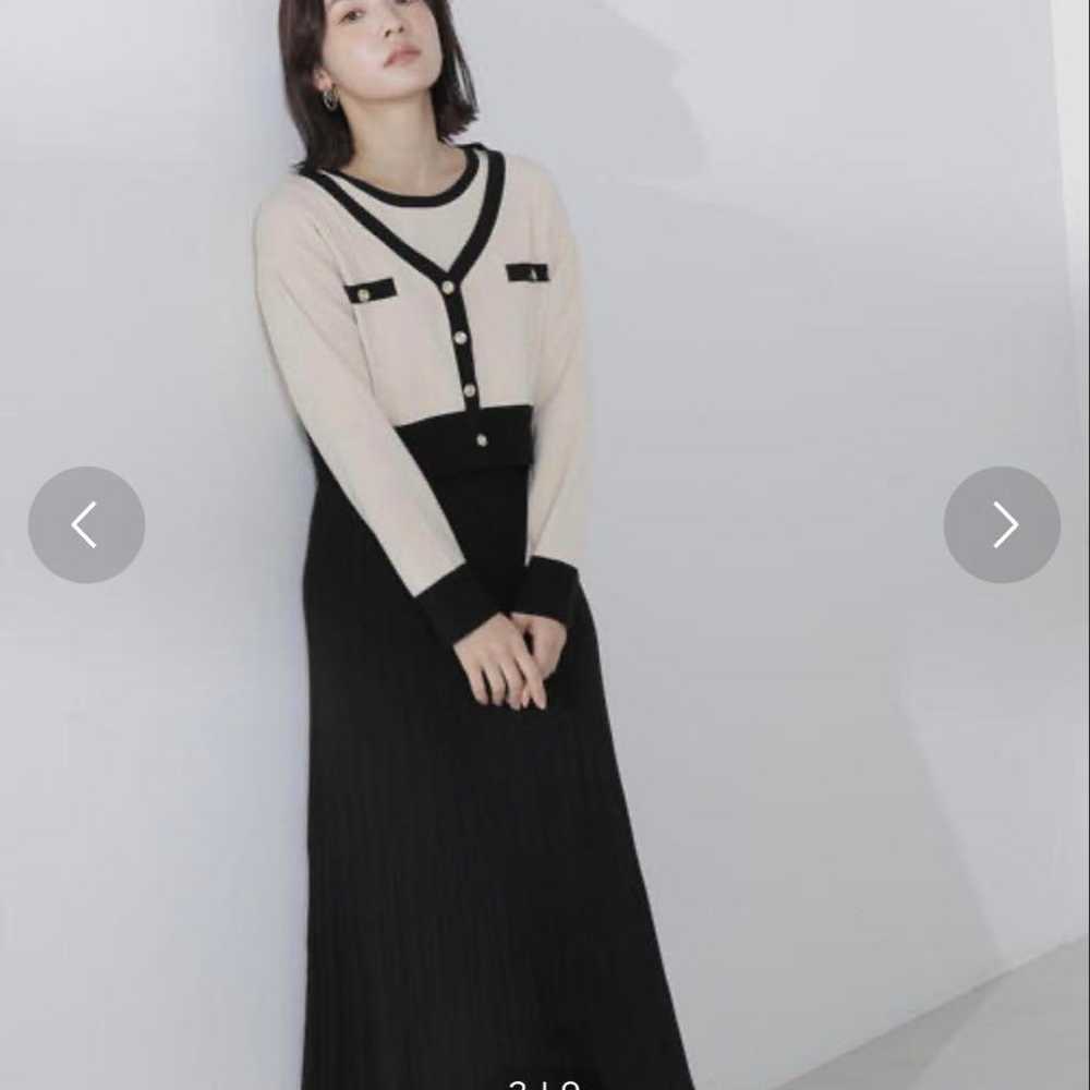 Bicolor dress set-up - image 1