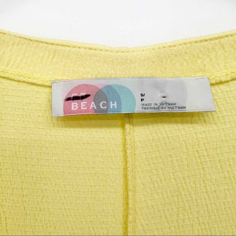 NEW Free People Beach Stasia Textured Cut Out Min… - image 7