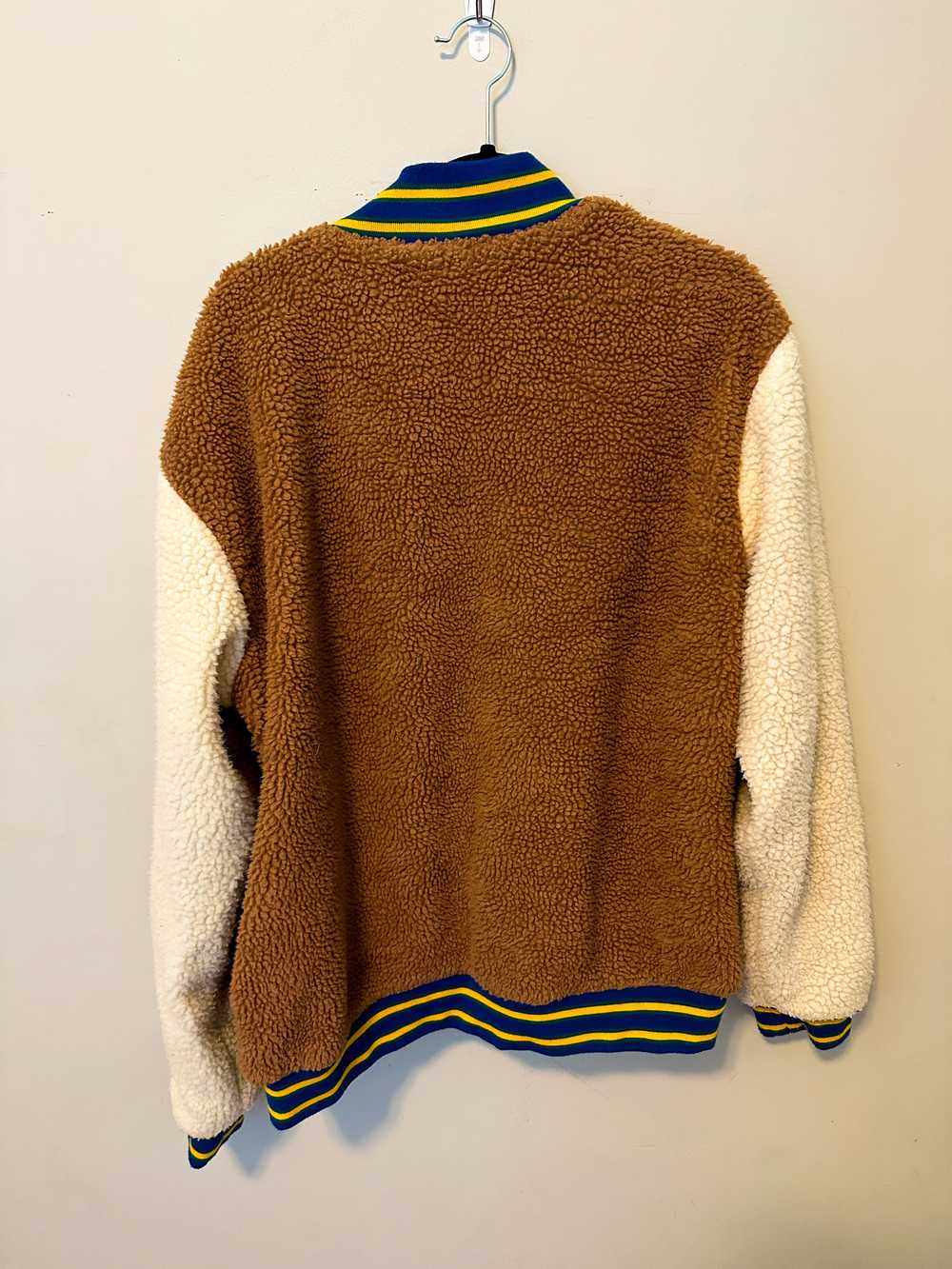 Urban Outfitters UO Fuzzy Varsity Jacket - image 3