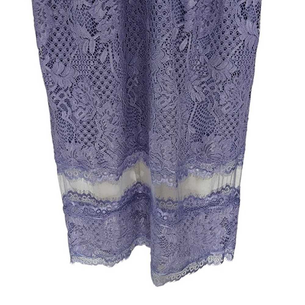 Women's - Tadashi Shoji Purple Lace Dress, Size 14 - image 12