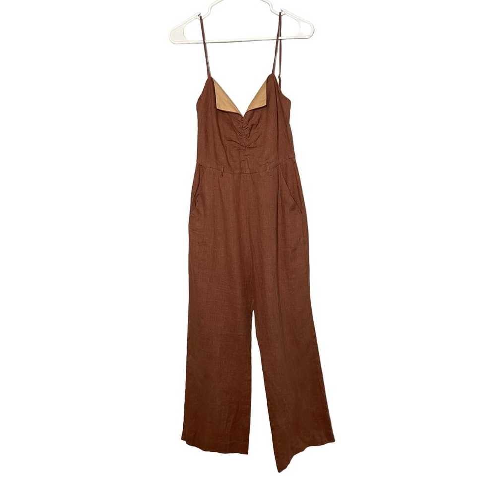 Nanushka Helen linen jumpsuit Size Small - image 1