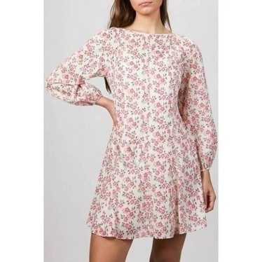 Rebecca Taylor Ladies Long Sleeeve Fleur Dress Bon