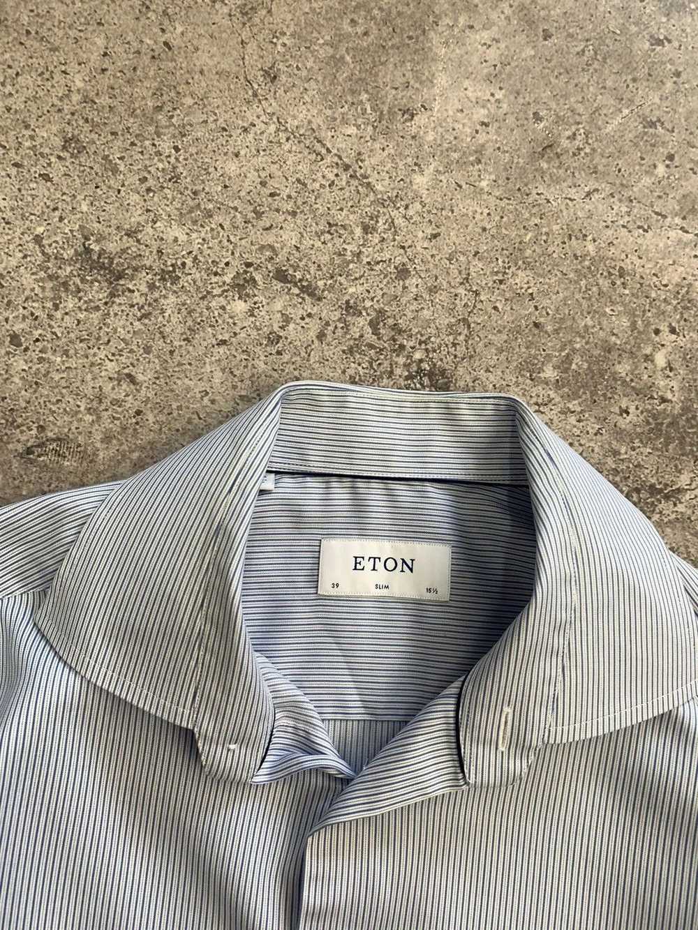 Designer × Eton × Luxury Vintage luxury Shirt Eto… - image 10