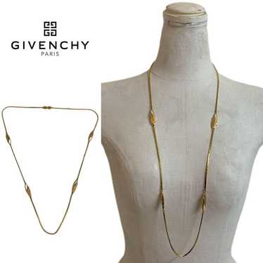 GIVENCHY PARIS VINTAGE 80s Long Chain Necklace