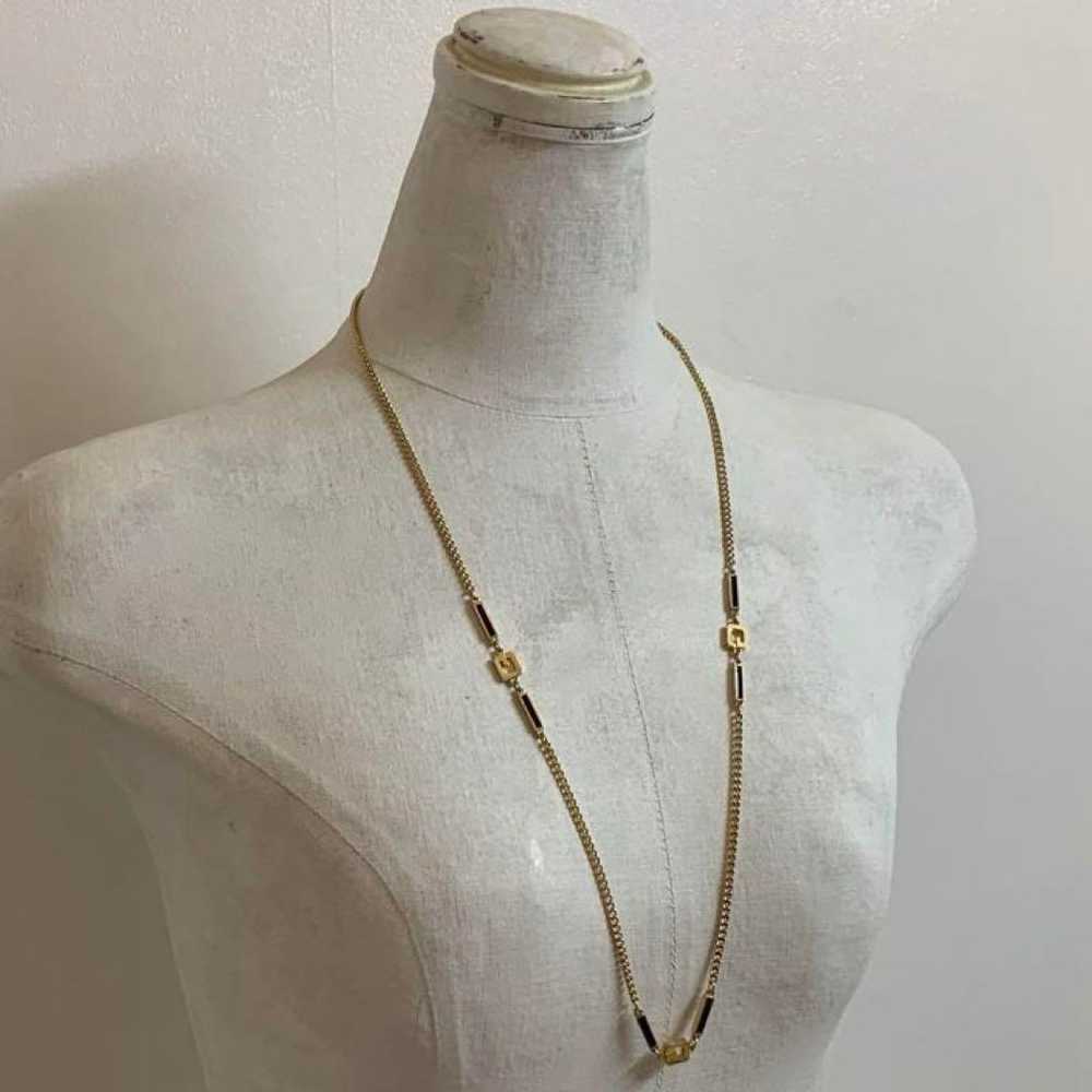 GIVENCHY PARIS VINTAGE 80s G Long Chain Necklace - image 12