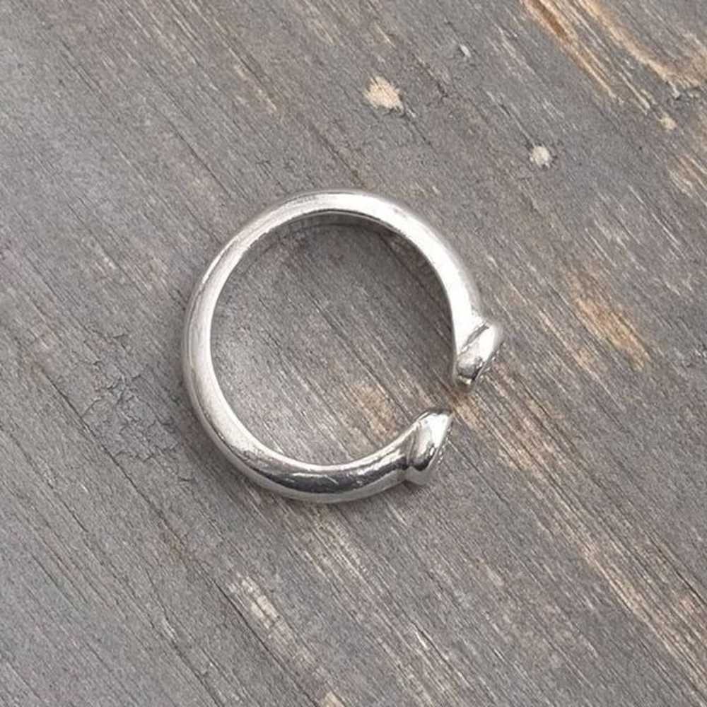 Links Of London Sterling Silver Diamond Open Ring… - image 4