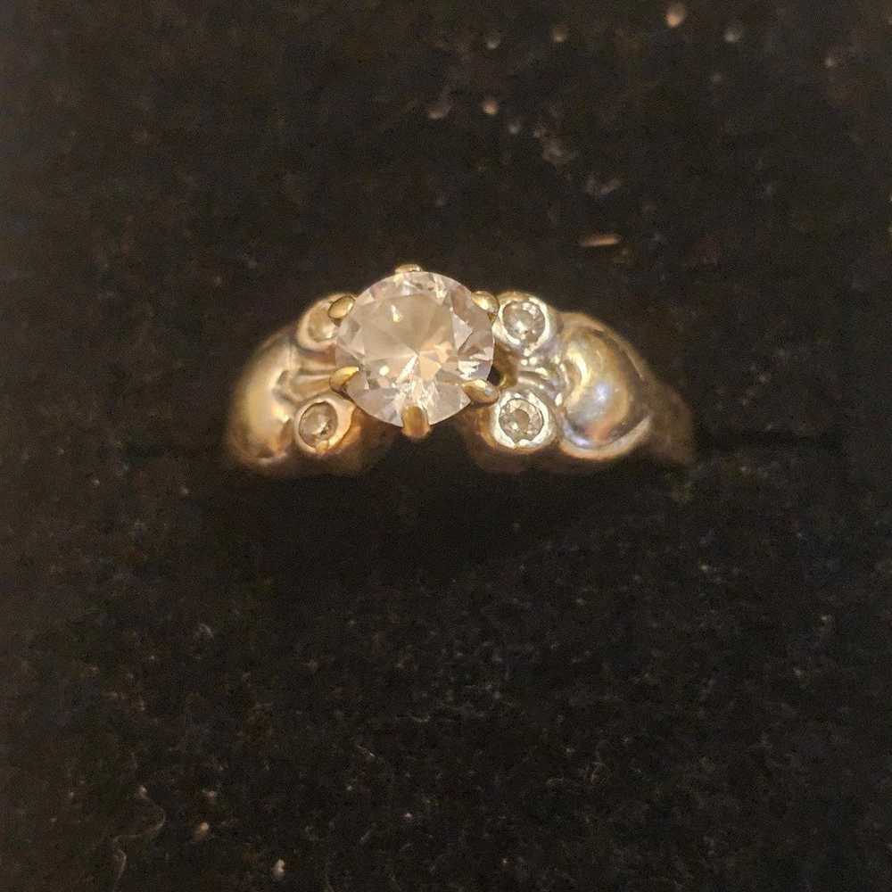 14K Yellow Gold Ring - image 3