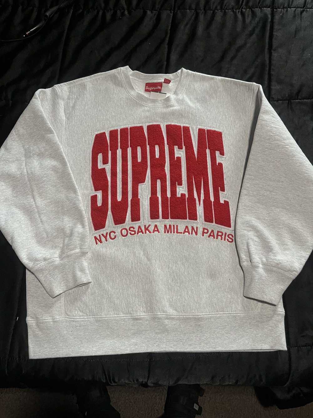 Streetwear × Supreme Supreme Cities Arc Crewneck … - image 1