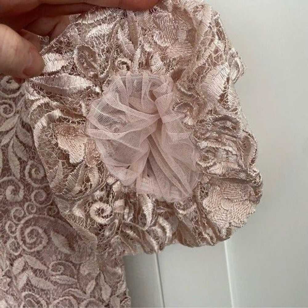 JS COLLECTIONS RIVER PUFF SLEEVE COLUMN GOWN NEW … - image 12