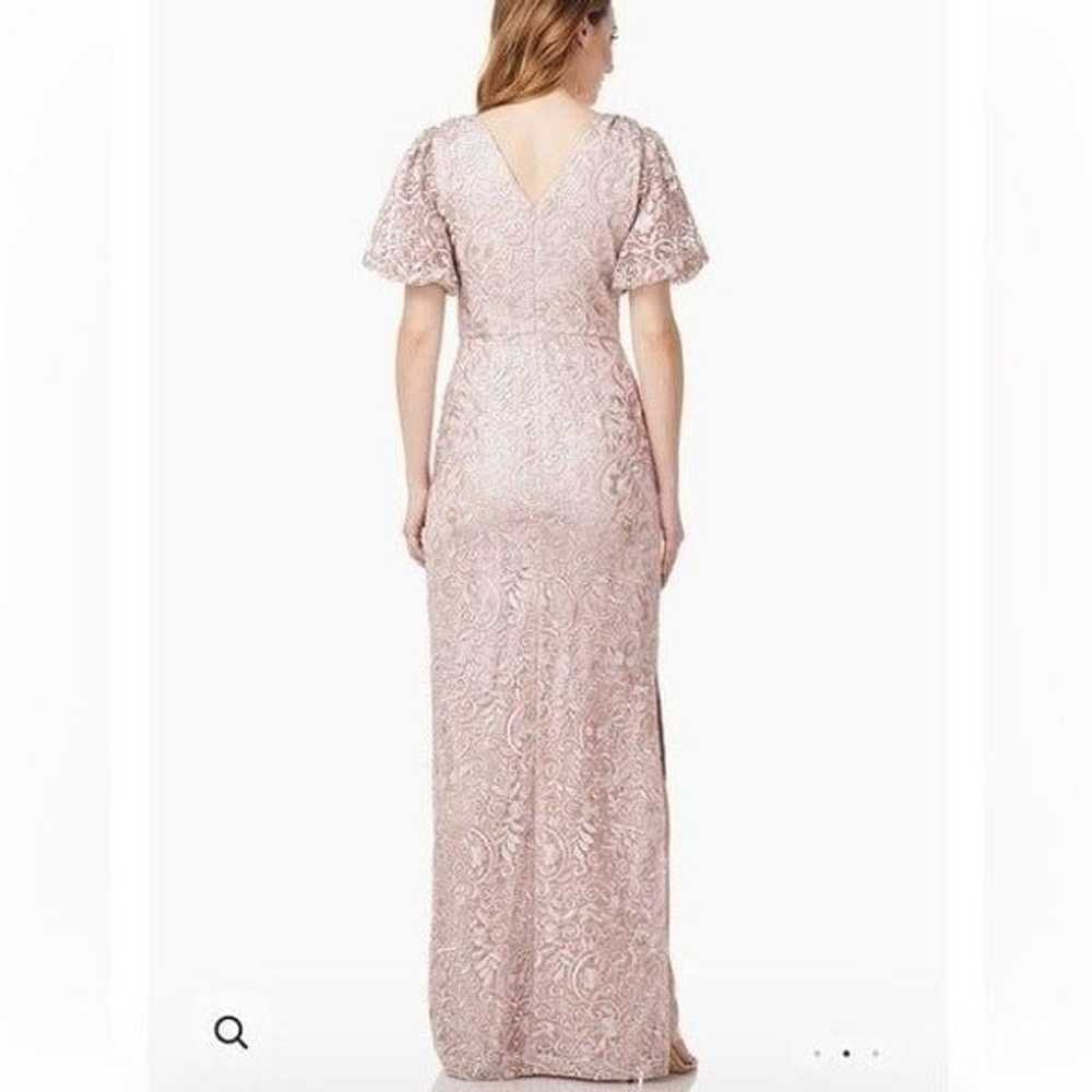 JS COLLECTIONS RIVER PUFF SLEEVE COLUMN GOWN NEW … - image 3