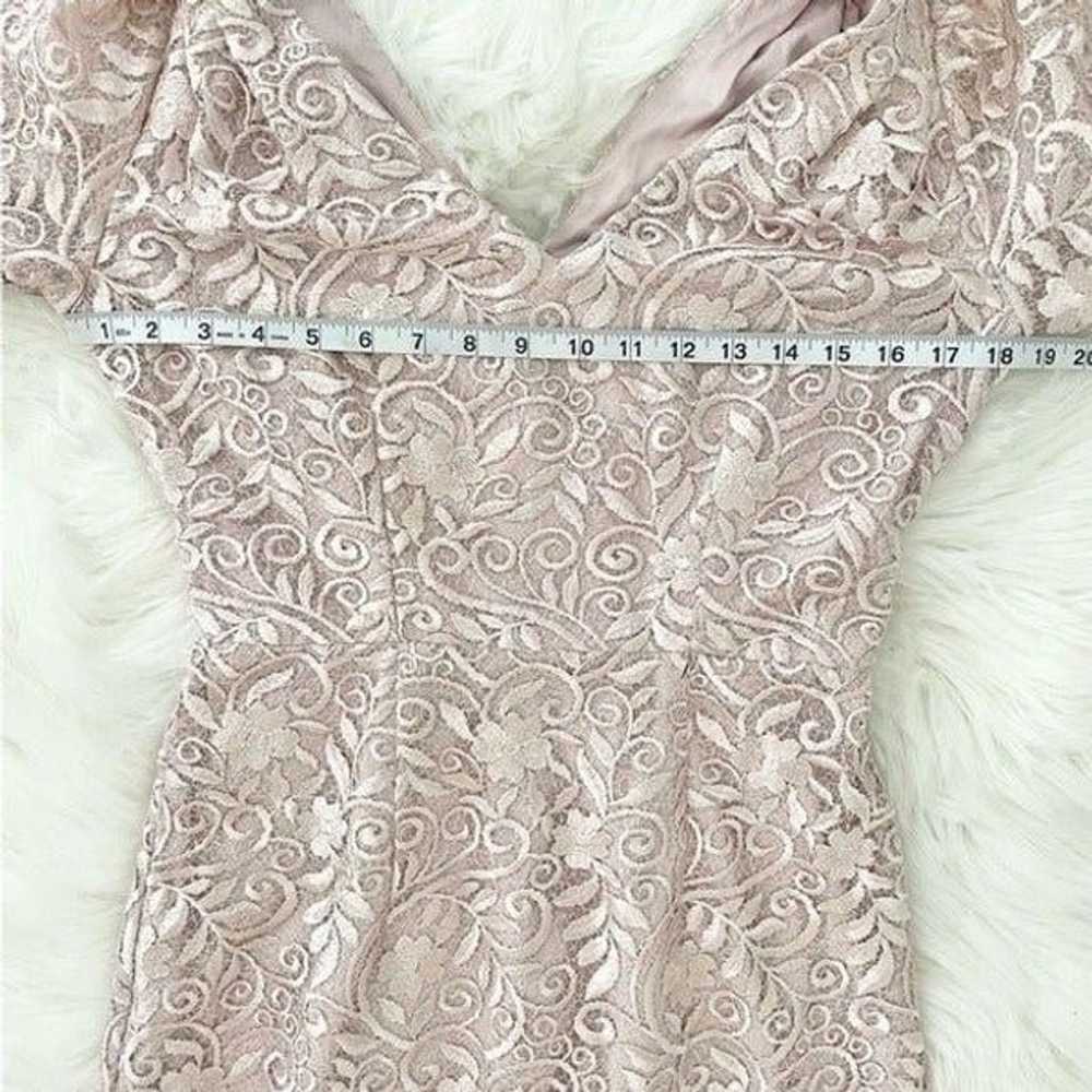 JS COLLECTIONS RIVER PUFF SLEEVE COLUMN GOWN NEW … - image 6